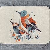 Scandi Aviary Duet Badematte