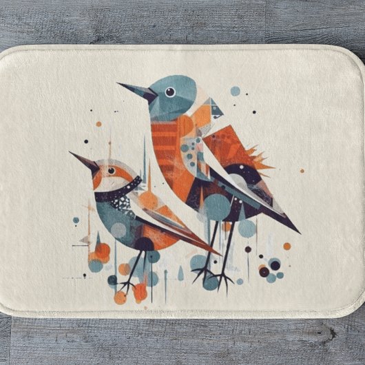 Scandi Aviary Duet Badematte