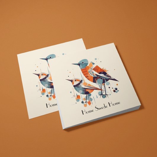 Scandi Aviary Duet, Brauch