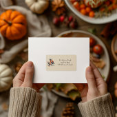 Scandi Aviary Duet, Brauch Adressaufkleber