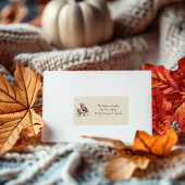 Scandi Aviary Duet, Brauch Adressaufkleber