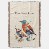 Scandi Aviary Duet, Brauch Decke (Vorderseite Vertikal)