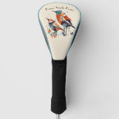 Scandi Aviary Duet, Brauch Golf Headcover (Vorderseite)