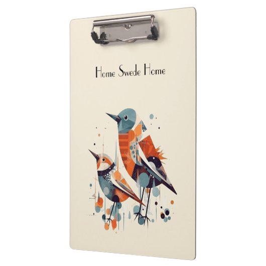 Scandi Aviary Duet, Brauch Klemmbrett (Links)