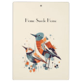 Scandi Aviary Duet, Brauch Klemmbrett (Rückseite)