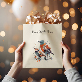 Scandi Aviary Duet, Brauch Mittlere Geschenktüte