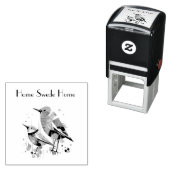 Scandi Aviary Duet, Brauch Permastempel (Beispiel)