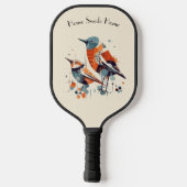 Scandi Aviary Duet, Brauch Pickleball Schläger (Rückseite)