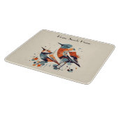 Scandi Aviary Duet, Brauch Schneidebrett (Ecke)