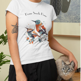 Scandi Aviary Duet, Brauch T-Shirt