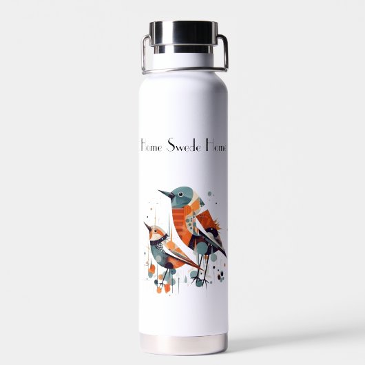 Scandi Aviary Duet, Brauch Trinkflasche (Rückseite)