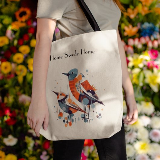 Scandi Aviary Duet, custom Tasche