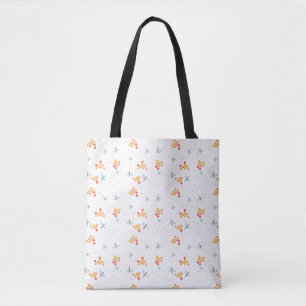 Scandi Bee Muster Tote Bag Tasche