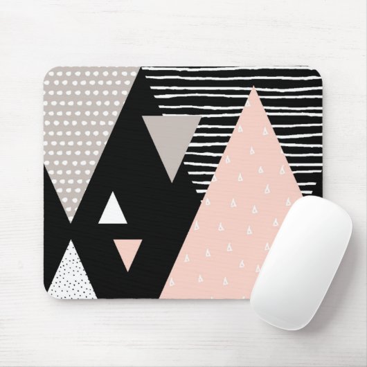 Scandi Bergspitze-Entwurf Mousepad (Mit Mouse)