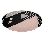 Scandi Bergspitze-Entwurf Schneidebrett (Ecke)