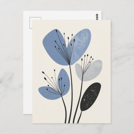 Scandi Bloom No.280 Postkarte (Vorne/Hinten)