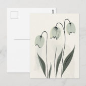 Scandi Bloom No.288 Postkarte (Vorne/Hinten)