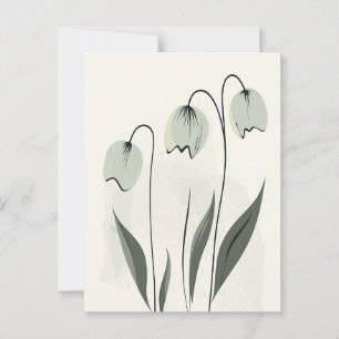 Scandi Bloom No.288 Postkarte