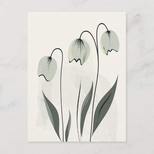 Scandi Bloom No.288 Postkarte (Vorderseite)