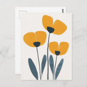 Scandi Bloom No.290 Postkarte (Vorne/Hinten)