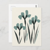 Scandi Bloom No.291 Postkarte (Vorne/Hinten)