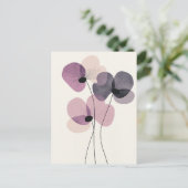 Scandi Bloom No.299 Postkarte (Stehend Vorderseite)