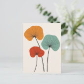Scandi Bloom No.300 Postkarte (Stehend Vorderseite)