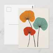 Scandi Bloom No.300 Postkarte (Vorne/Hinten)