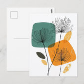 Scandi Bloom No.302 Postkarte (Vorne/Hinten)