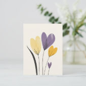 Scandi Bloom No.303 Postkarte (Stehend Vorderseite)