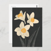 Scandi Bloom No.307 Postkarte (Vorne/Hinten)