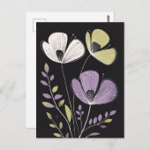 Scandi Bloom No.308 Postkarte (Vorne/Hinten)