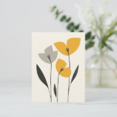Scandi Bloom Nr. 283 Postkarte (Stehend Vorderseite)