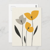 Scandi Bloom Nr. 283 Postkarte (Vorne/Hinten)