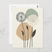 Scandi Bloom Nr. 293 Postkarte (Vorne/Hinten)