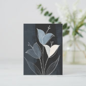 Scandi Bloom Nr. 304 Postkarte (Stehend Vorderseite)