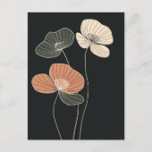 Scandi Bloom Nr. 306 Postkarte (Vorderseite)