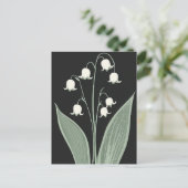 Scandi Bloom Nr. 312 Postkarte (Stehend Vorderseite)