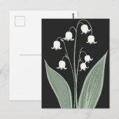 Scandi Bloom Nr. 312 Postkarte (Vorne/Hinten)