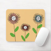 Scandi-Blume Mousepad (Mit Mouse)