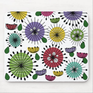 Scandi-Blume Mousepad