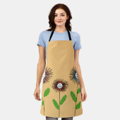 Scandi-Blume Schürze (Getragen)