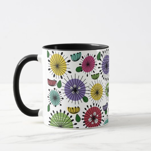 Scandi-Blume Tasse (Links)