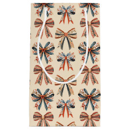 Scandi Bows Folk Art Holiday Kleine Geschenktüte