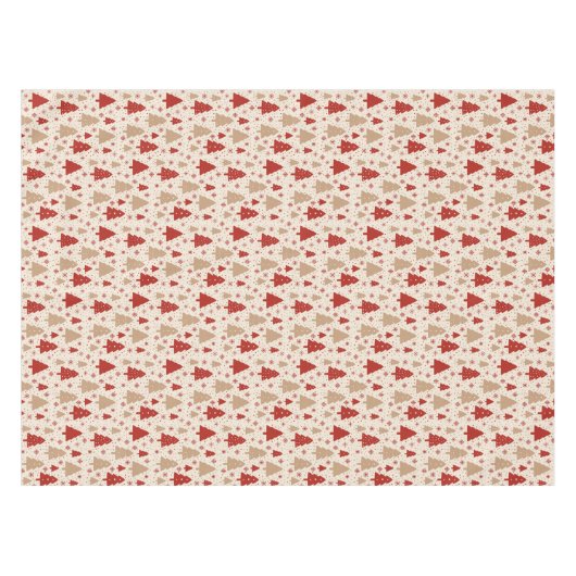Scandi Christmas Forest Tischdecke (Vorderseite (Horizontal))