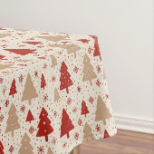 Scandi Christmas Forest Tischdecke (Beispiel)