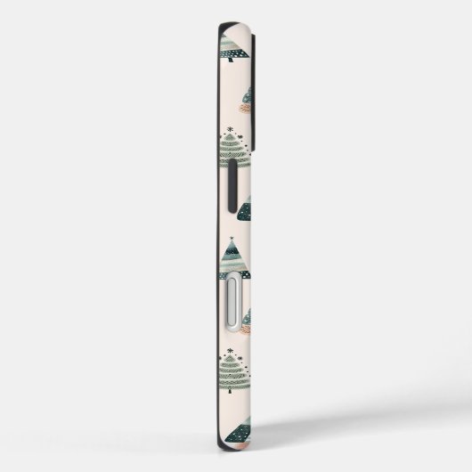 Scandi Christmas Trees iPhone Case (Rückseite / Rechts)