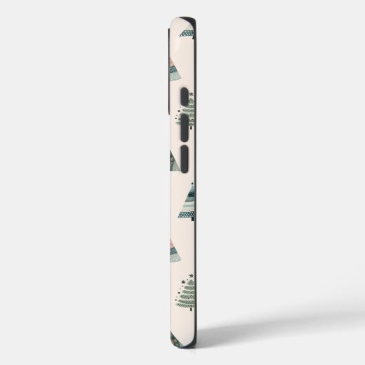 Scandi Christmas Trees iPhone Case (Rückseite / Links)