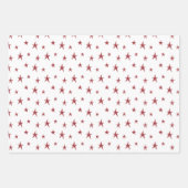 Scandi Country Weihnachtswrapping Paper Sheets Geschenkpapier Set (Vorderseite 2)
