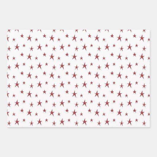 Scandi Country Weihnachtswrapping Paper Sheets Geschenkpapier Set (Vorderseite 2)